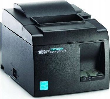 Printer faturash Star Micronics TSP143IIIBI2, termik, Bluetooth, gri