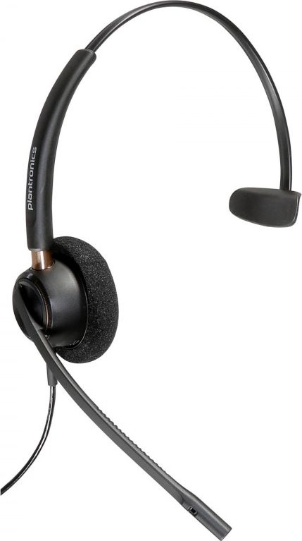 Kофер Plantronics EncorePro HW510, со кабел, за канцеларија, црни