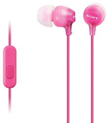 Kufje Sony MDR-EX15APPIZ In-Ear me Mikrofon, rozë