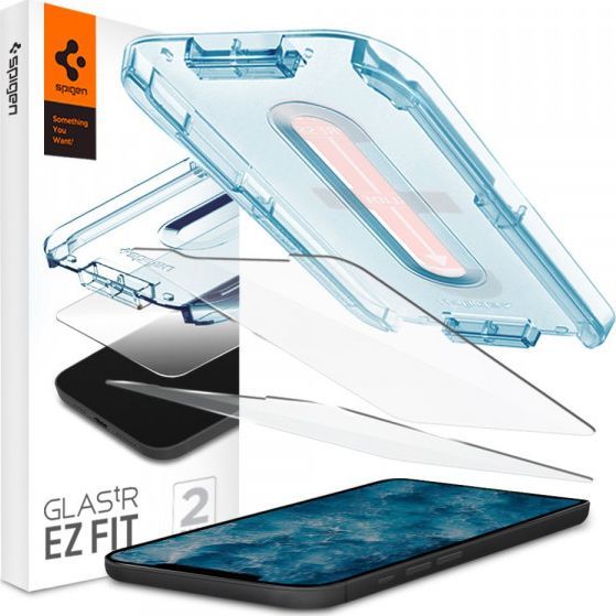 Xham mbrojtës SPIGEN GLAS.TR "EZ FIT" për IPHONE 12 PRO MAX