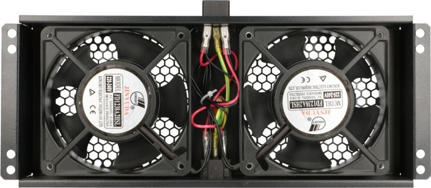 Njesi ftohëse për kabinet ExtraLink EX19102, 2 ventilatorë, 220V, e zezë