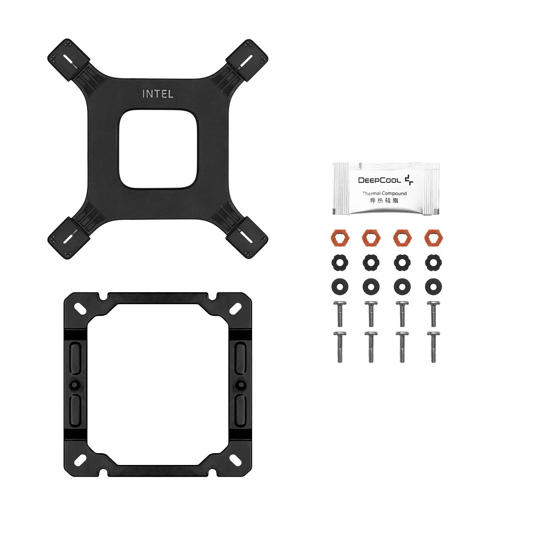 Ftobës për procesor DeepCool AG400 Digital BK ARGB, 12 cm