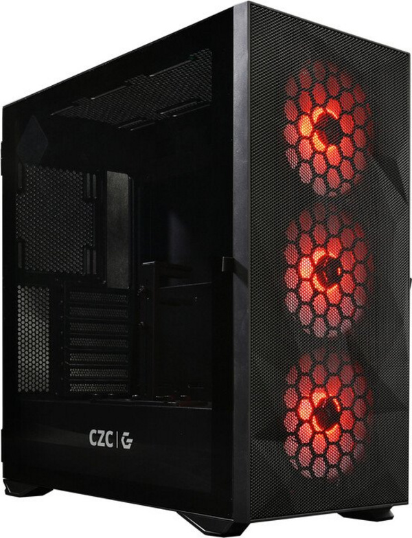 Гејминг компјутер CZC. Gaming King GC124 IEM, Intel Core i7,32GB DDR4,1TB SSD,ASUS ROG STRIX GeForce RTX,црн