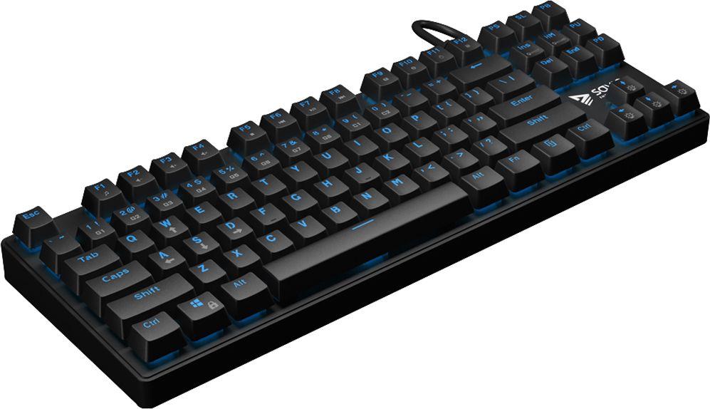 Tastierë Savio Tempest RX TKL Outemu (SAVGK-TEMPEST BLUE), e zezë