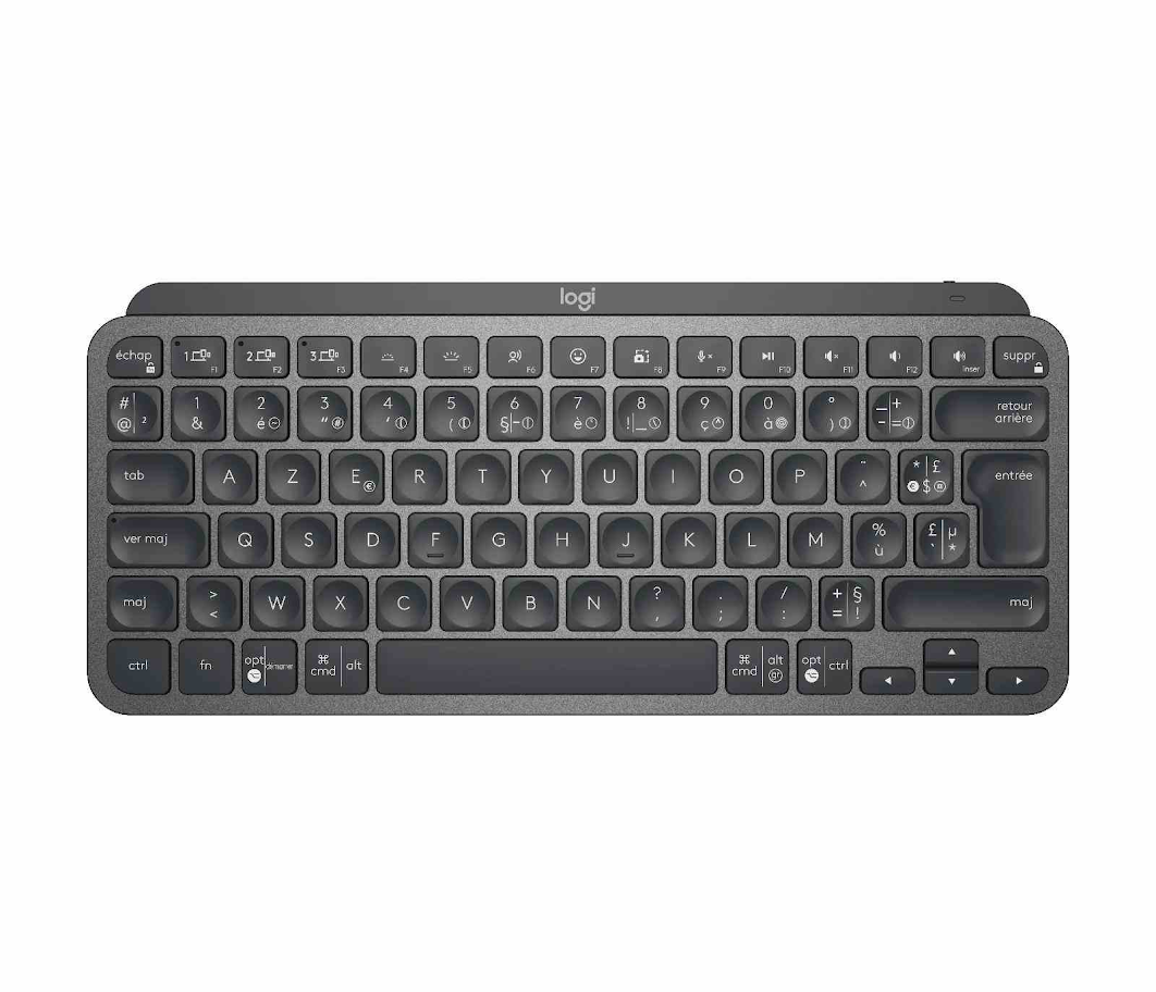 Tastierë Logitech MX Keys Mini, US / INT, e hirtë e errët