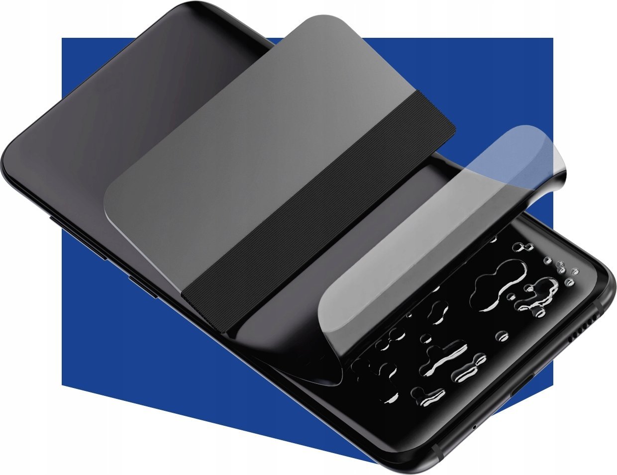 Folje mbrojtëse 3MK SilverProtect+ për T Phone 5G 2023, antimikrobiale, montim i lagësht, transparente