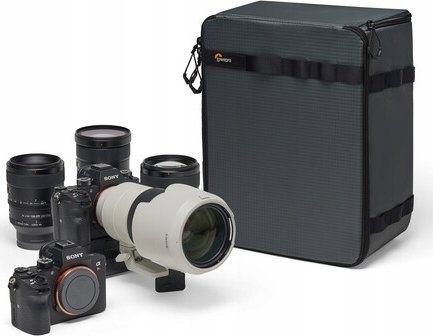 Kuti mbrojtëse për kamera Lowepro GearUp PRO Camera Box XXL II, për DSLR dhe CSC, gri