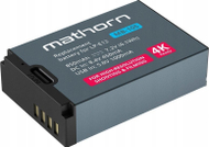 Bateri kamerë Mathorn MB-105, USB-C, e rikarikueshme, zëvendësuese për Canon LP-E12