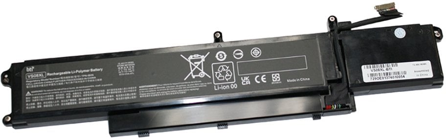 Bateri laptopi BTI M86087-005, 95Wh, 8 qeliza, për HP ZBook Fury 16 G9 G10