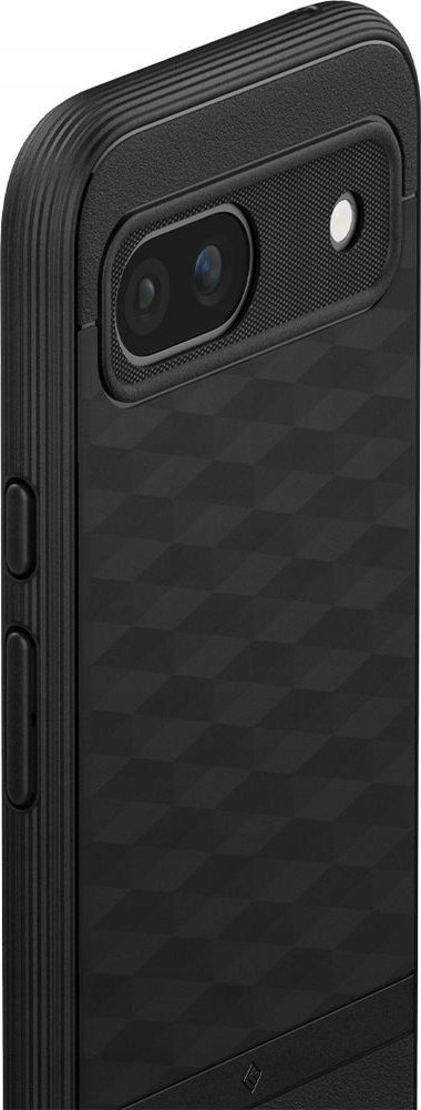 Futrollë Caseology Parallax për Google Pixel 8a, dizajn 3D ergonomik, matte black