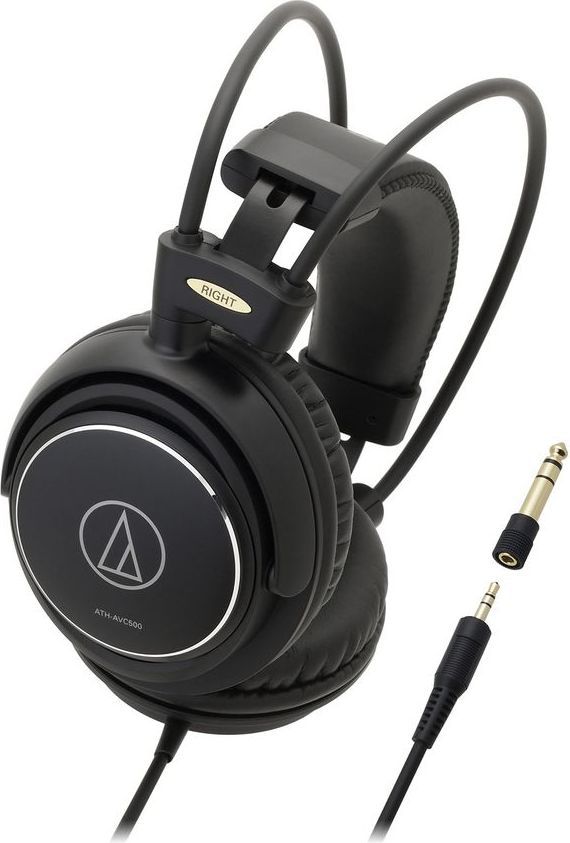 Kufje Audio Technica ATH AVC500, over ear, me kabllo, të zeza