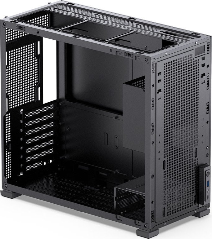 Kasë Jonsbo D41 Screen ATX Case, Tempered Glass, e zezë