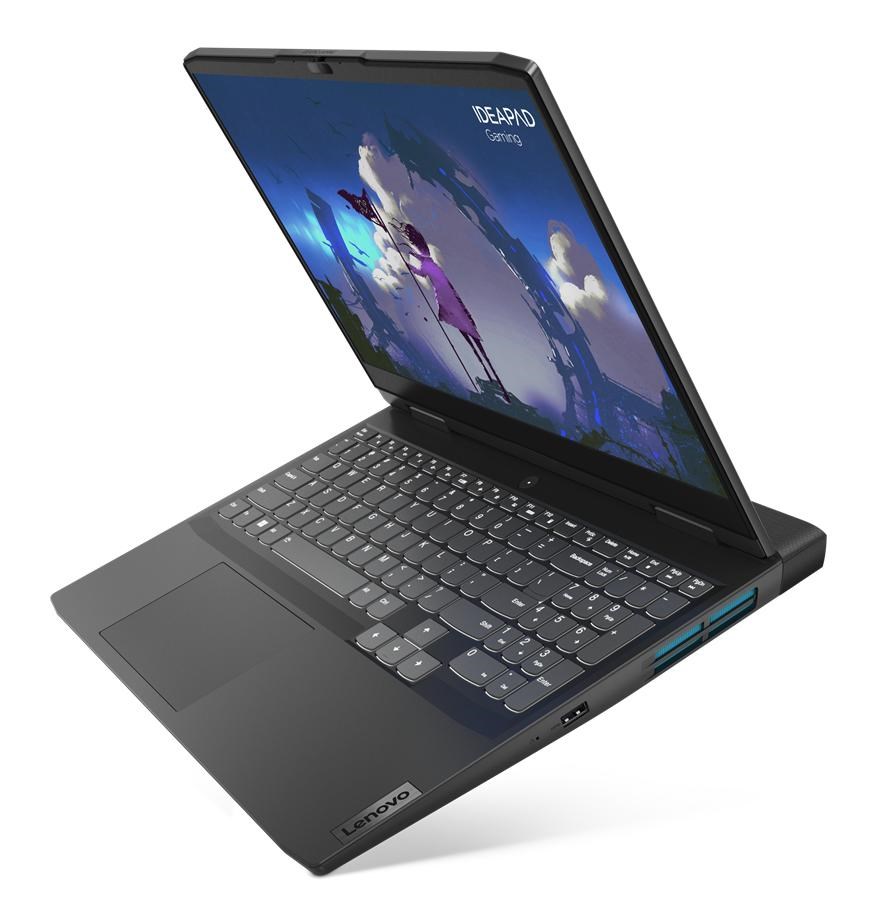 Laptop Lenovo IdeaPad Gaming 3, 15.6", Intel Core i7 12650H, 16 GB RAM, 512 GB SSD, NVIDIA GeForce RTX 3060, i hirtë