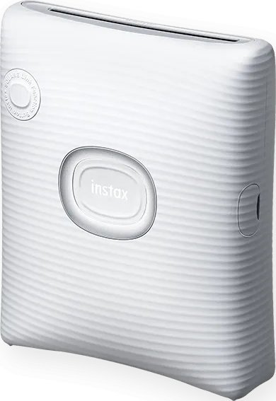 Printer fotografik portativ Fujifilm Instax Square Link, Bluetooth, format katror Instax, i bardhë