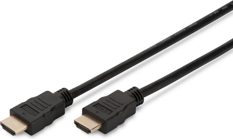 Kabllo Digitus HDMI - HDMI, 5m, e zezë
