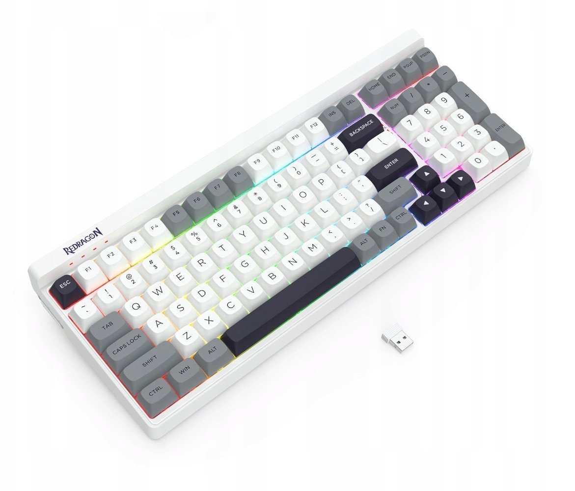 Tastierë mekanike Redragon K656 PRO, wireless 3 moda, RGB, 100 taste