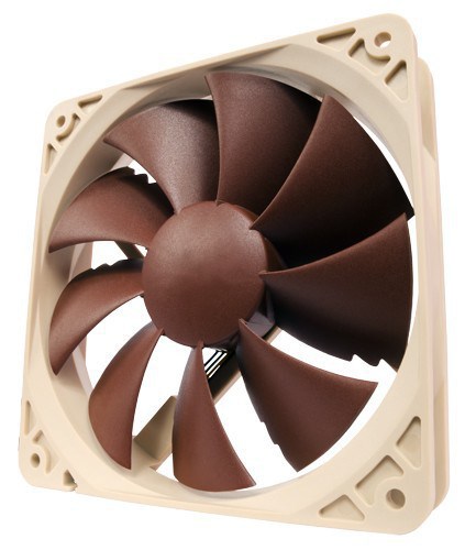 Ftohës Noctua NF-P12 PWM, 12 cm, i bronztë / i bardhë