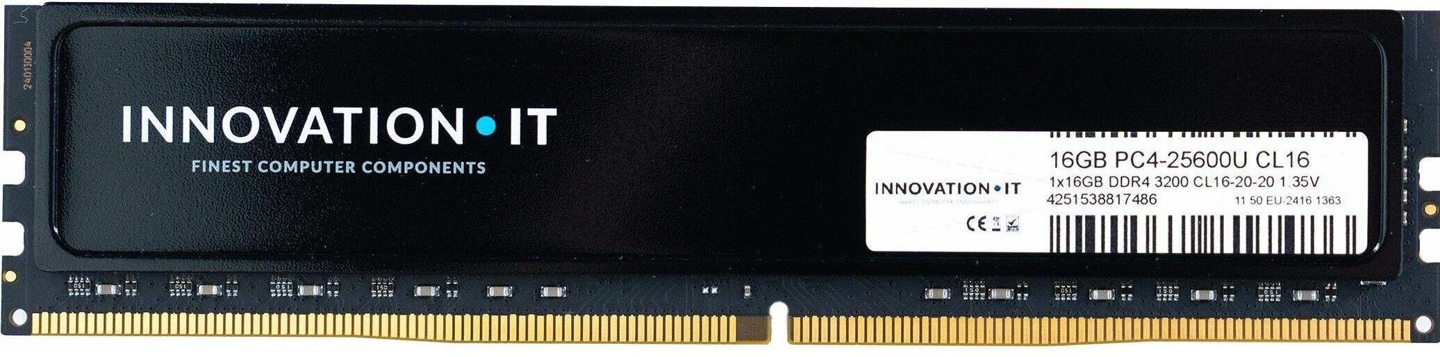 Memorie RAM desktop Innovation IT, 16GB, 3200MHz, DDR4