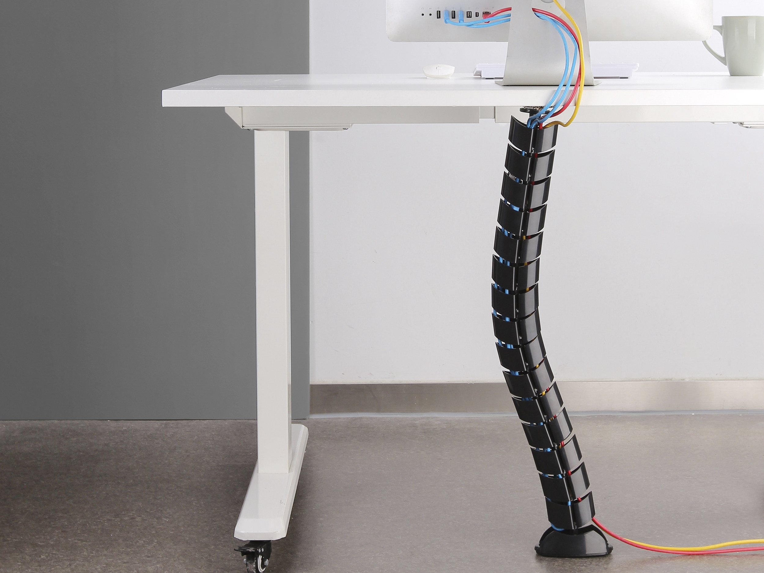 Kanal kabllosh LevelOne Equip 650861, me dy kanale, i zi