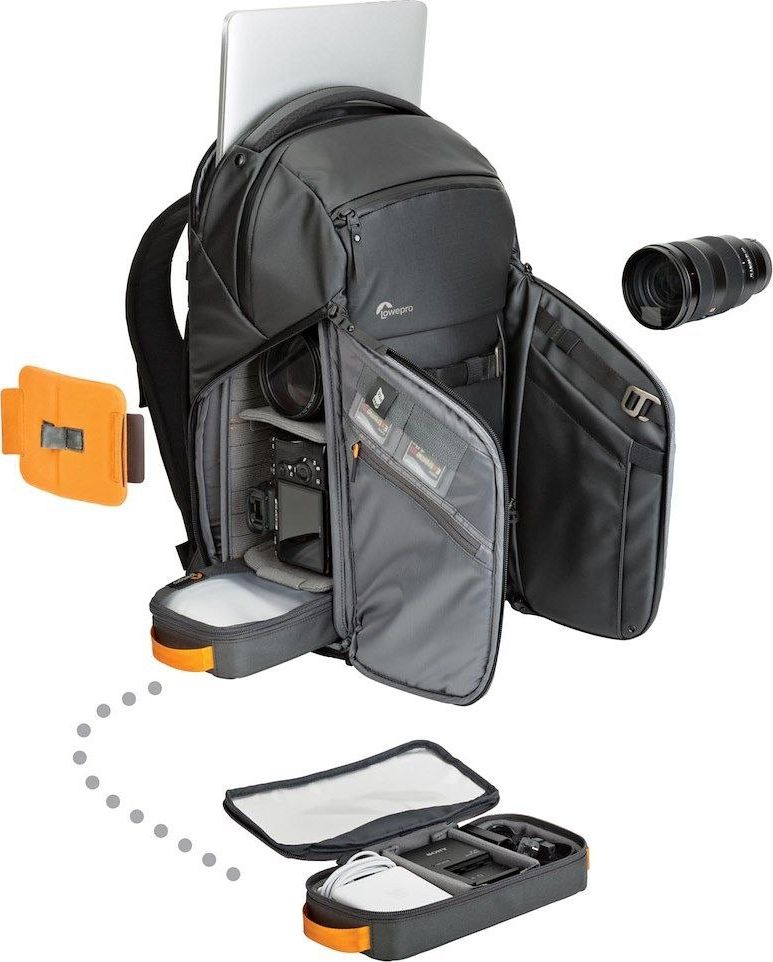 Çantë shpine Lowepro FreeLine BP 350 AW, për aparat fotografik, për laptop 15", e zezë