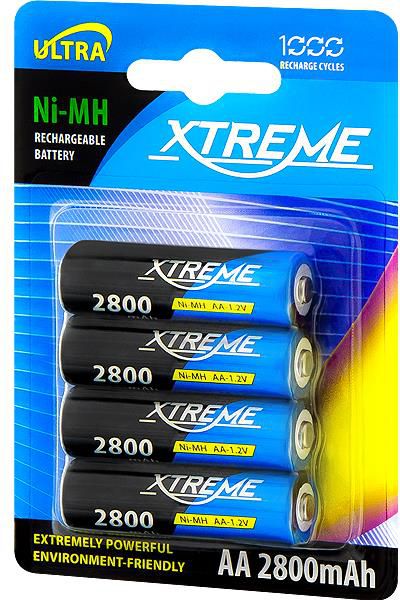 Bateri AA/ R6 Xtreme, 1.2V, 4 copë