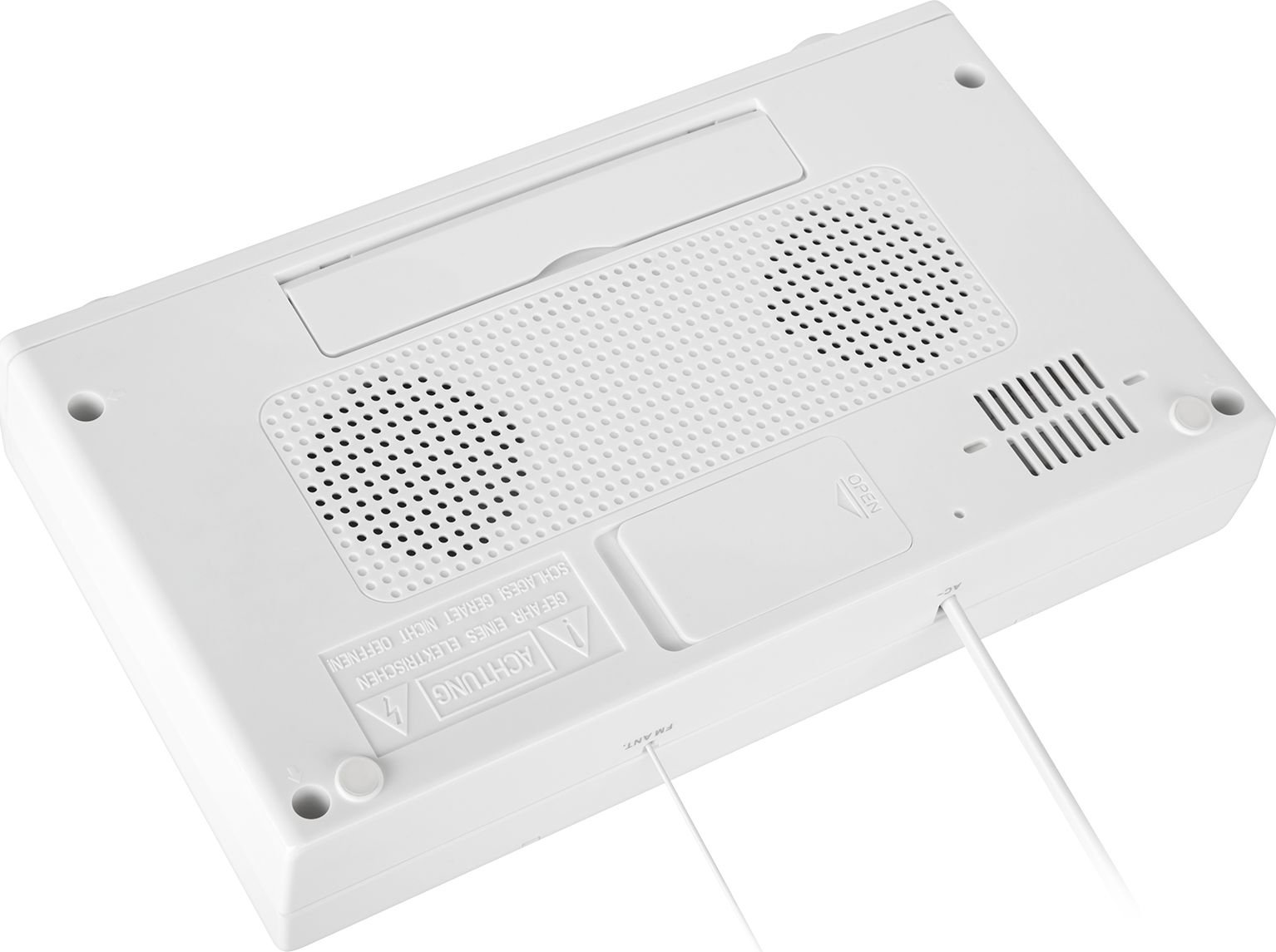 Radio kuzhine Kruger&amp;Matz KM0817, Bluetooth, montim nën dollap, e bardhë