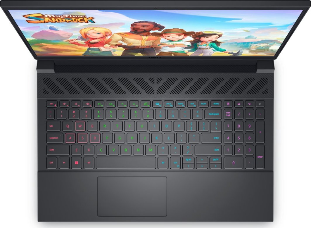 Laptop Dell G15 5535, 15.6", AMD Ryzen 7 7840HS, 16GB RAM, 512GB SSD, Nvidia GeForce RTX 4060