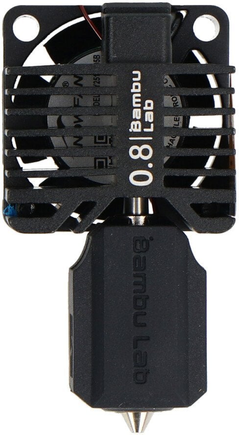 Hotend për printer 3D Bambu Lab X1E Steel Hardened, gryka 0.8mm, me ngrohës dhe termistor