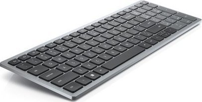 Tastierë wireless Dell KB740, 2.4 GHz dhe Bluetooth 5.0, layout RU, gri titan