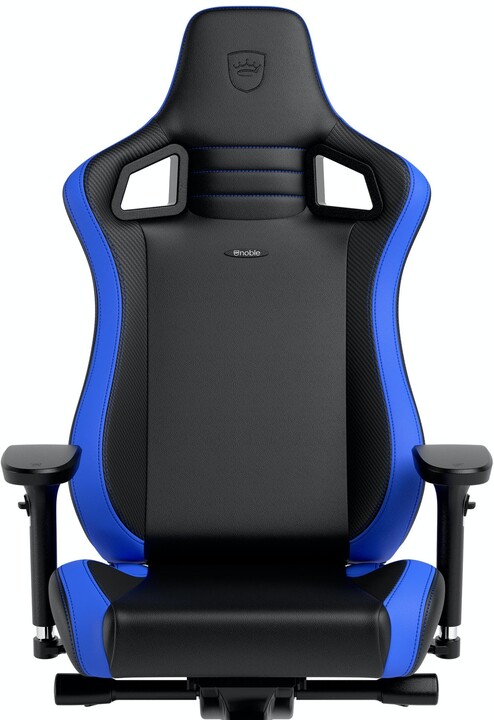 Столче за игра Noblechairs EPIC Compact, црна / сина