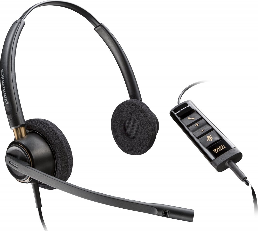 Kufje HP Poly Headset EncorePro 525, të zeza