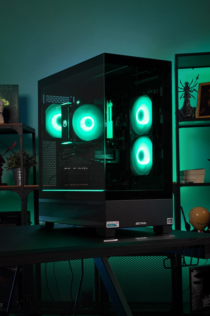 Kompjuter Gaming Actina View, i5-12400F, 32GB RAM, 1TB SSD, RTX 4060Ti, i zi