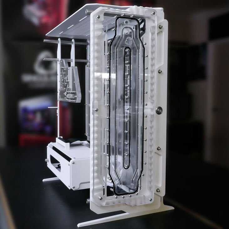 Плоча дистро Singularity Computers Spectre 2.0 Elite Kit Front, акрил, за ладење со вода, бела