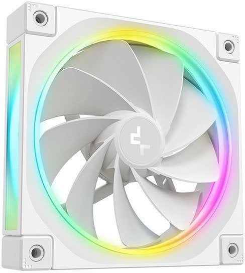 Ventilator kase DeepCool FL12R WH 3 in 1, 120mm, ARGB, i bardhë set 3 copë