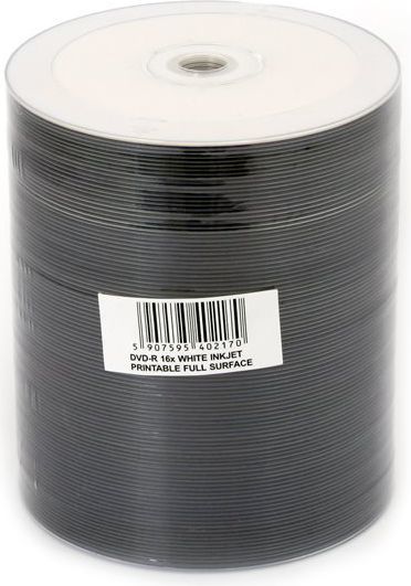 Disqe Omega, DVD+R 4,7 GB 16x, e bardhë, 100 copë