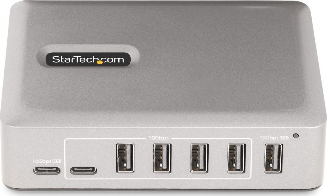Hub USB StarTech 7 porta, USB C, 10Gbps, me furnizim 65W
