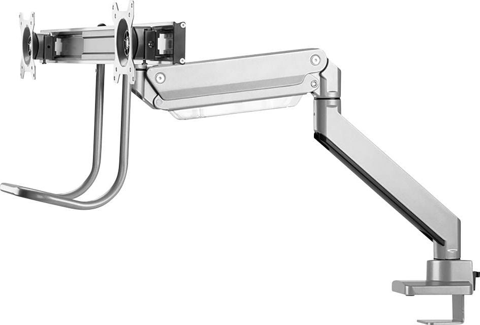 Krah monitori Neomounts NM-D775DXSILVER, 10-32", gas spring, argjendtë