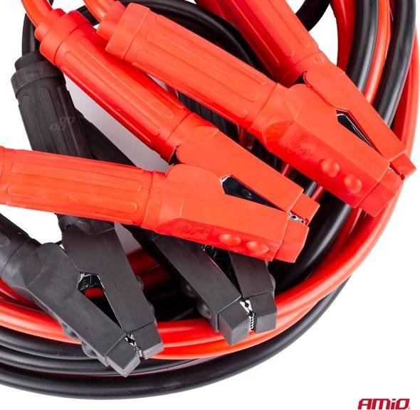 Kabllo startuese AMiO Jump Starter, 1500A, 6 m, të kuqe