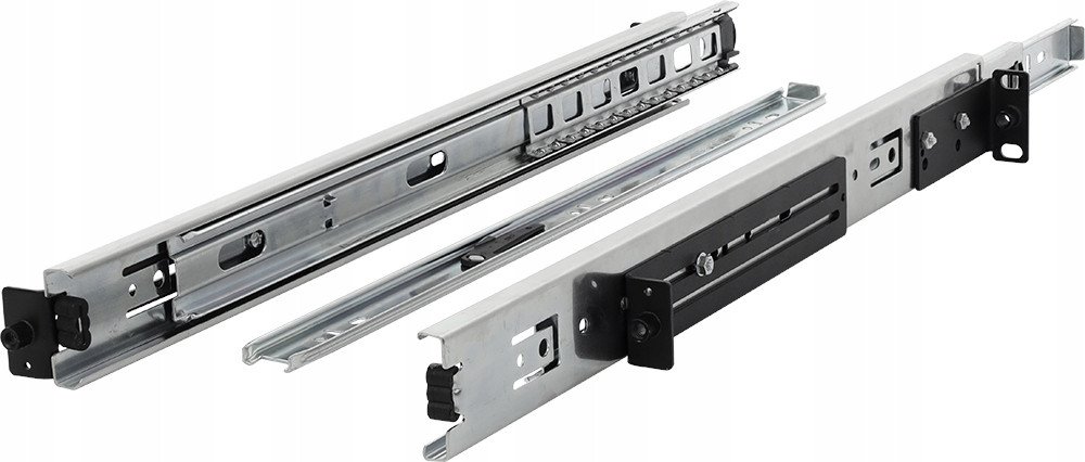 Shina montimi ARAS600N, për kabinet RACK 19", thellësi 600 mm, të zeza