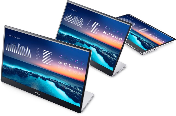 Monitor Dell Portable Monitor P1424H, 14", LED