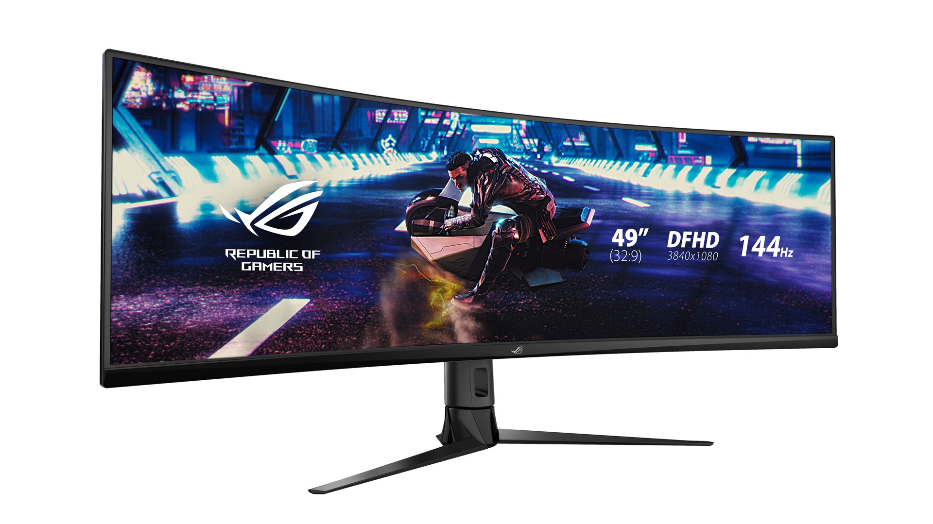 Monitor lojërash ROG Strix XG49VQ, 49", 3840x1080, 144 Hz, i zi
