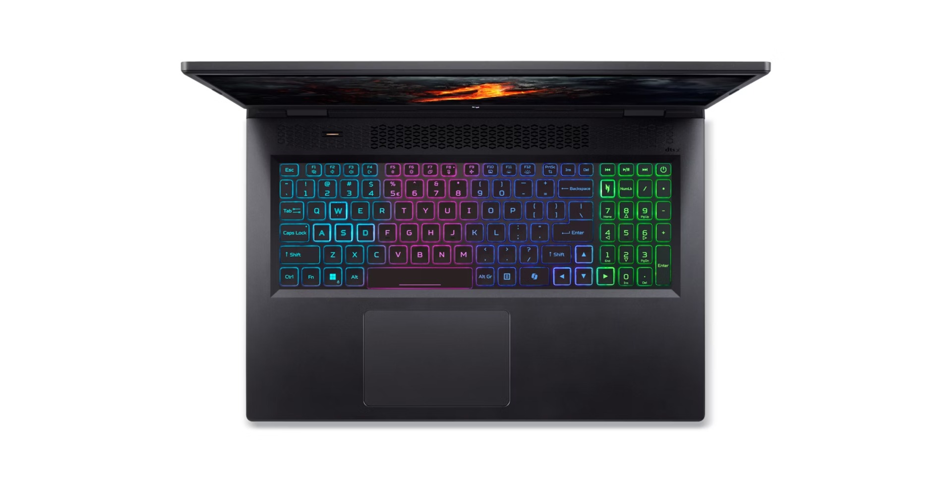 Laptop Acer Nitro 17 AN17-42-R152, 17.3\", Ryzen 9 8945HS, 32GB RAM, 1TB SSD, RTX 4060, црн