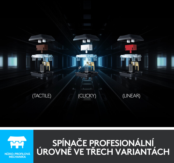 Tastierë Logitech G815 Lightsync, GL Linear, US