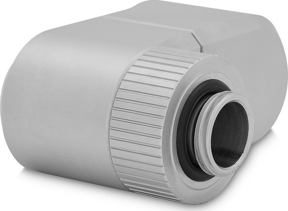 Përshtatës ftohës uji EK Water Blocks EK-Quantum Torque Double Rotary 28mm, offset 28mm, Satin Titanium