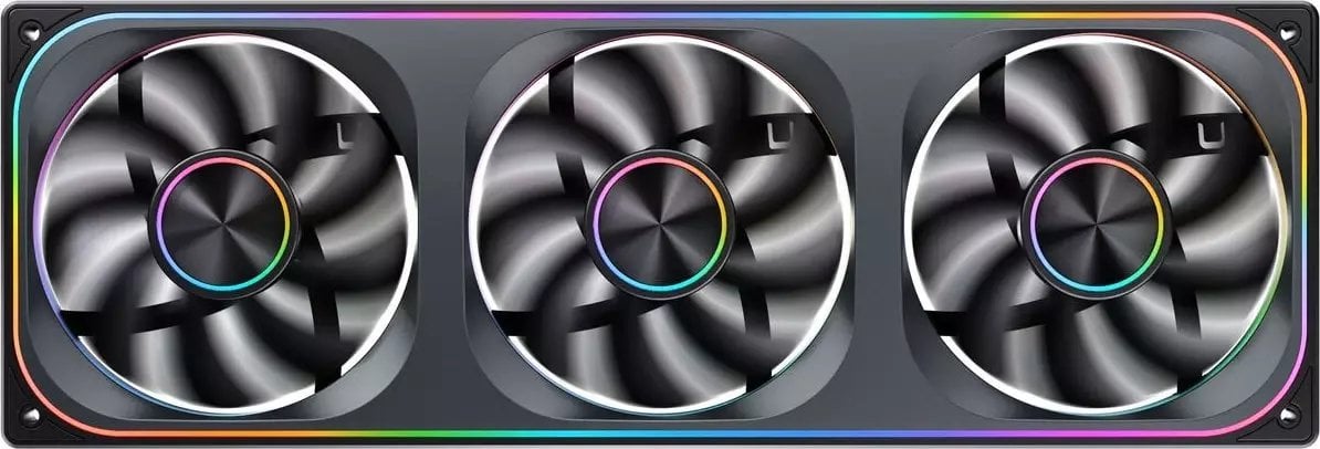 Ventilator ftohës PC Jonsbo ZA-360, 360mm, PWM ARGB, i zi