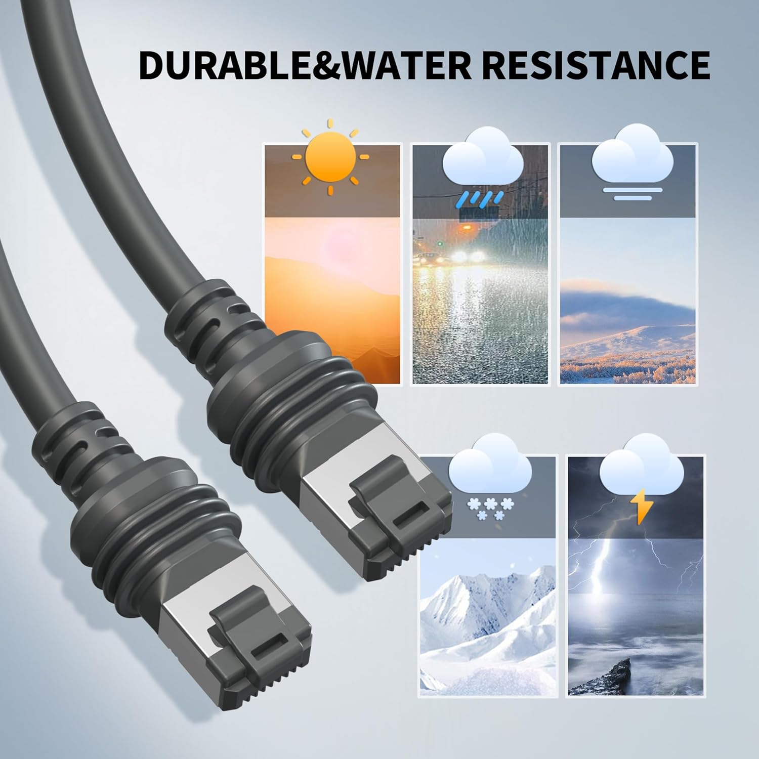 Kabllo për Starlink Lucmo Gen 3 Standard Generation 3, 46m, i zi