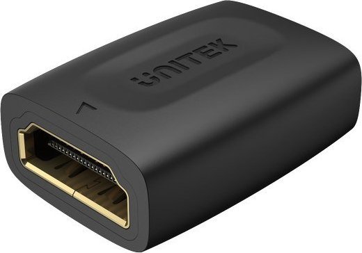 Adapter HDMI Unitek A1013BK, HDMI në HDMI, 4K 60Hz, i zi