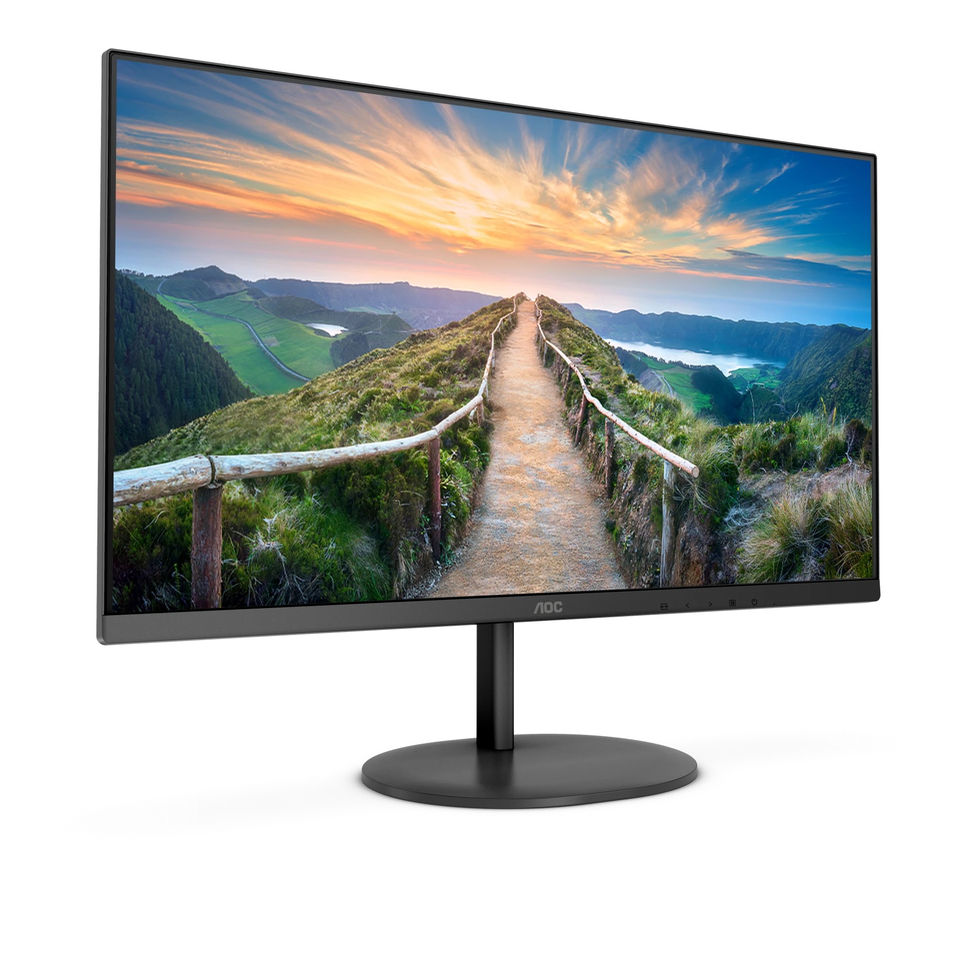 Monitor AOC V4 Q24V4EA, 23.8", 2K Ultra HD, i zi