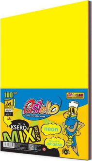 Letër kopjimi Pastello Neon A4, 80 g/m², 100 fleta, shumëngjyrëshe