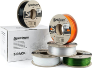 Filament 3D Spectrum Premium PCTG, 1.75mm, set 5x250g, miks ngjyrash